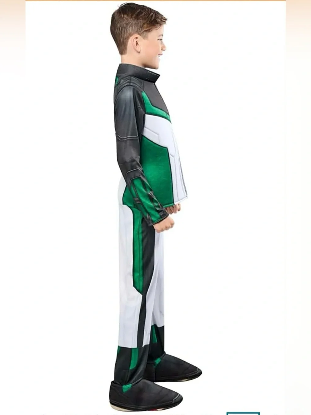 Rubie's Medium Green Lantern Deluxe Kids Superhero Jumpsuit with Jacket & ring